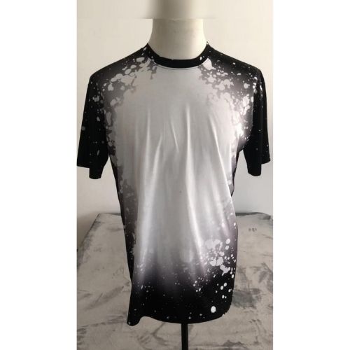 Faux Bleach T-Shirt Adult polyester Cotton-Feel